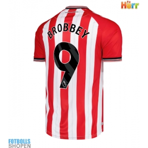 Billiga Sunderland Brian Brobbey #9 Hemmatröja 2025-26 Kortärmad